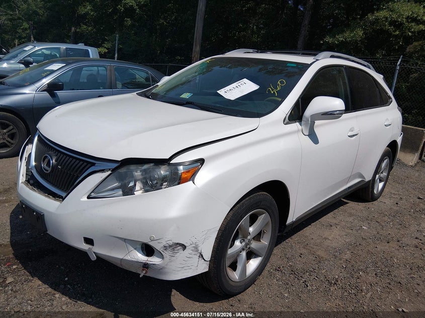 2012 LEXUS RX 350 auction photo 2