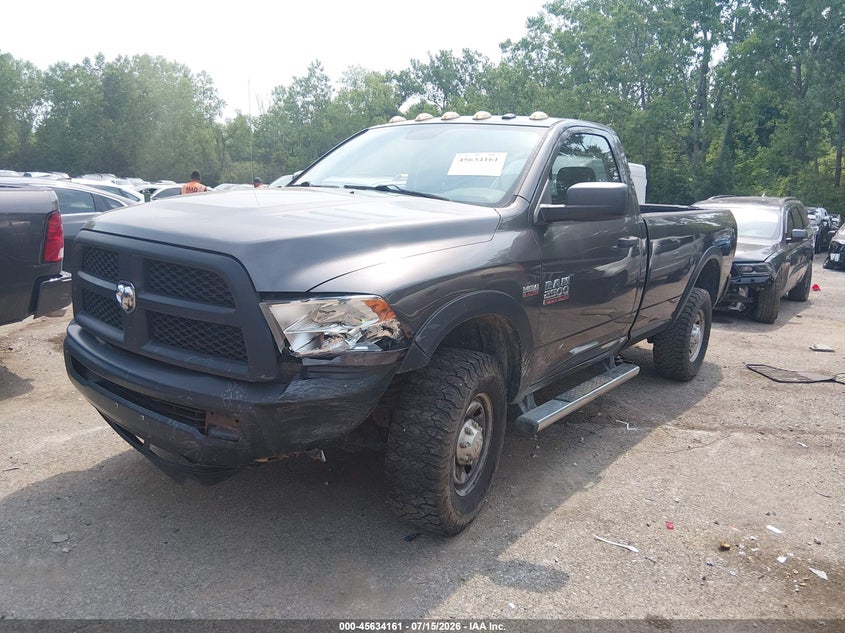 Vin: 3c6mr5aj2eg160239, lot: 46132662, ram 2500 tradesman 20142