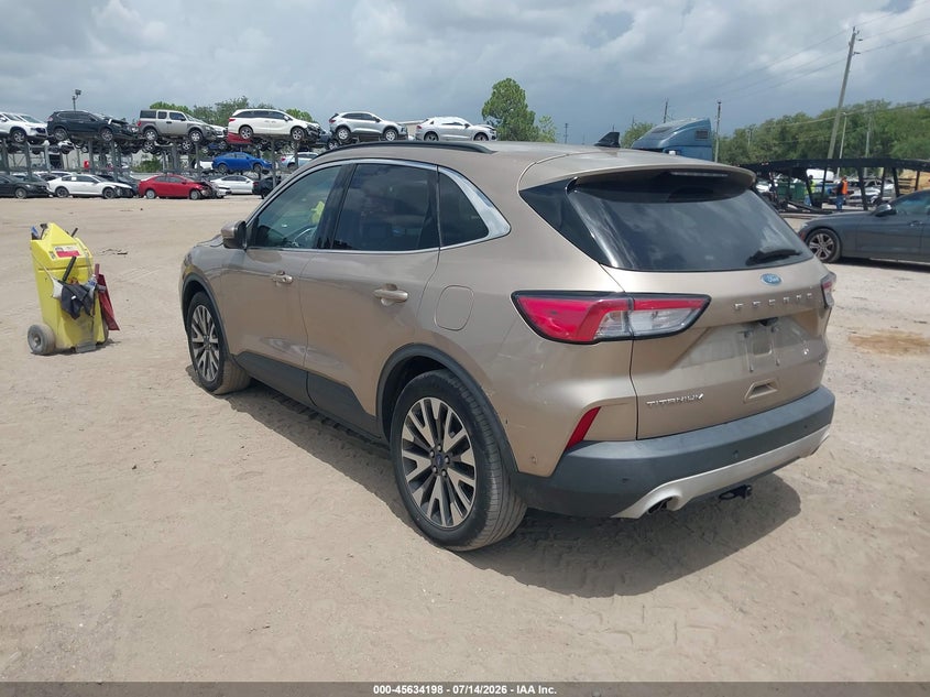 2020 FORD ESCAPE auction photo 3