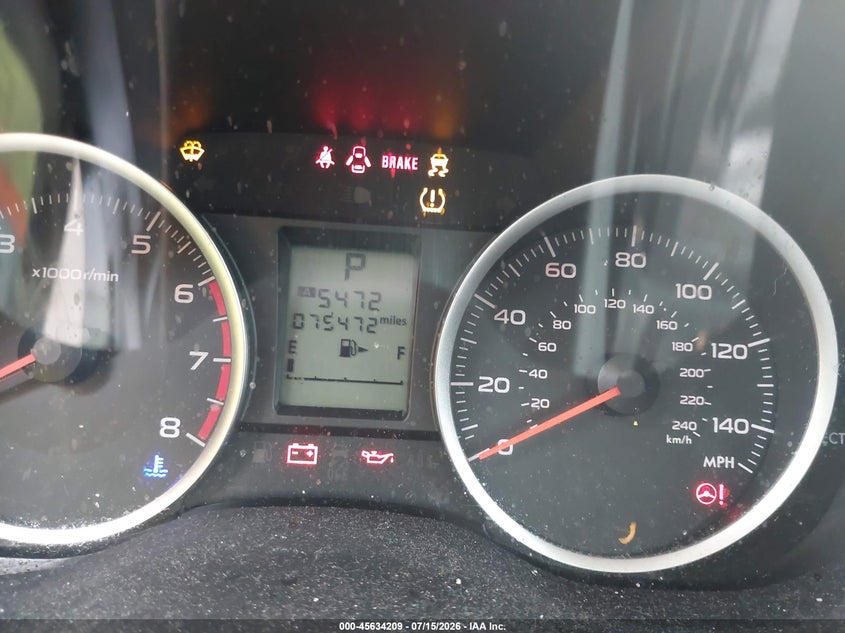 2017 SUBARU FORESTER auction photo 7