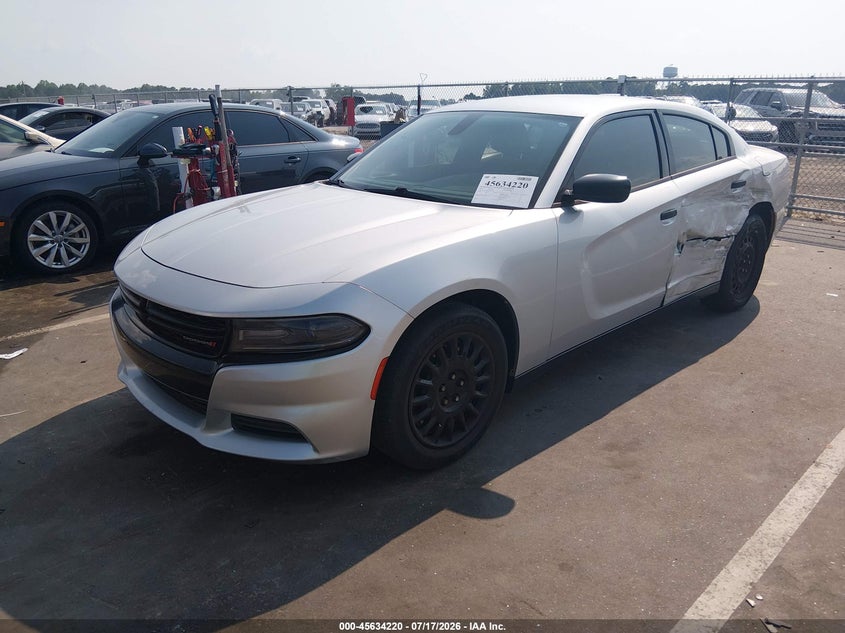 Vin: 2c3cdxkt9gh197472, lot: 46132721, dodge charger police 20162