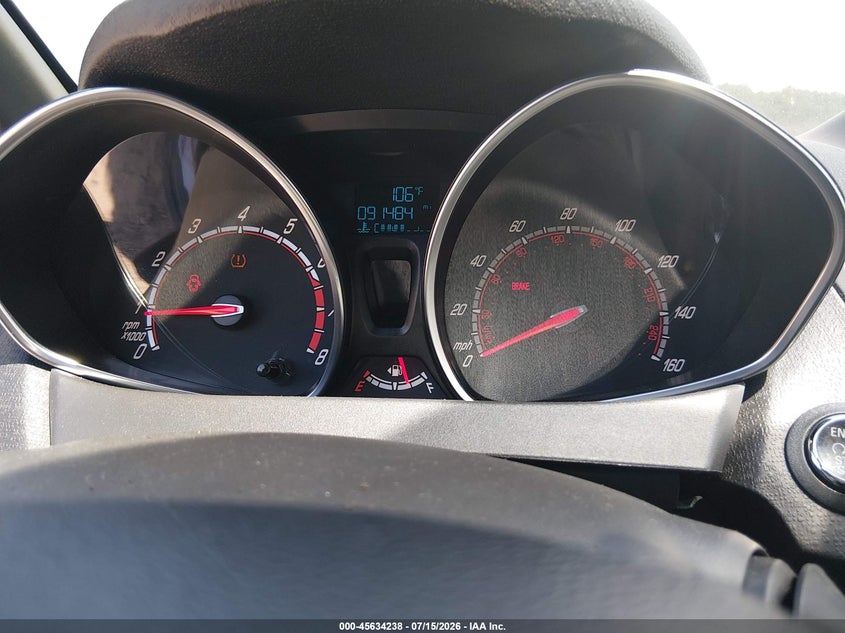2017 Ford Fiesta St VIN: 3FADP4GX2HM134871 Lot: 45634238