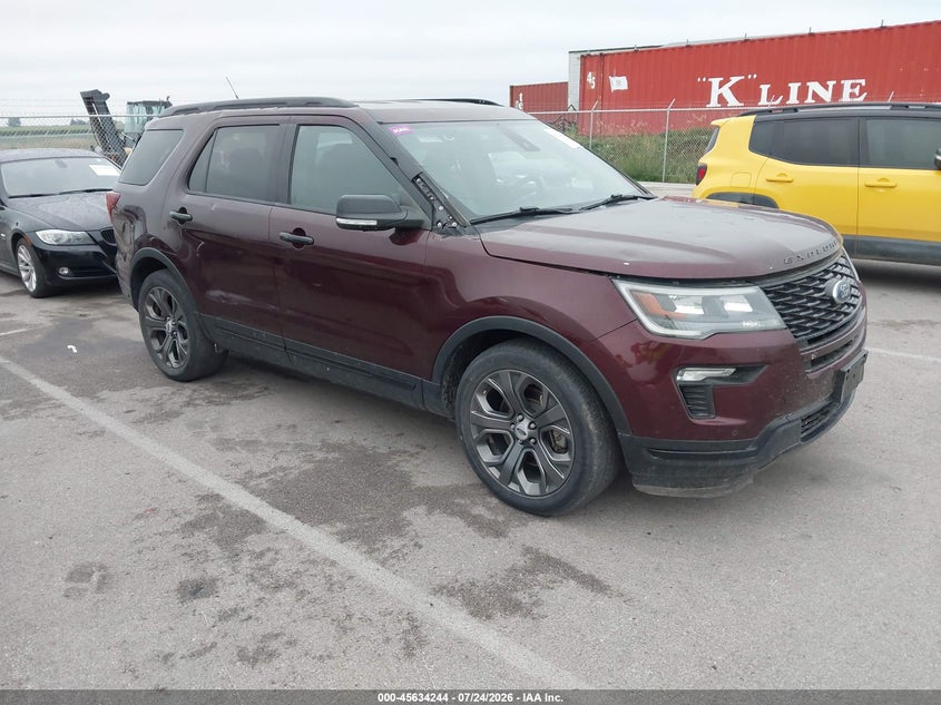 2018 FORD EXPLORER auction photo 1