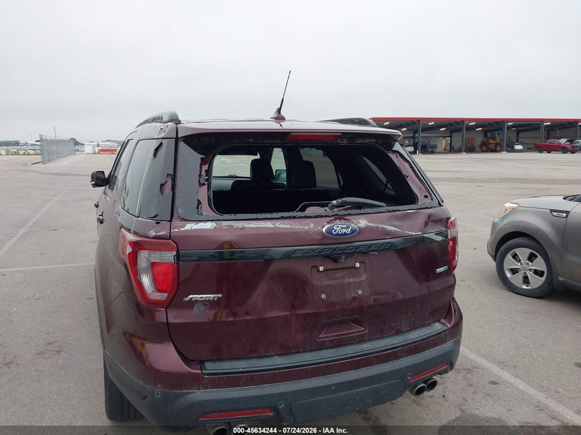 2018 FORD EXPLORER auction photo 6