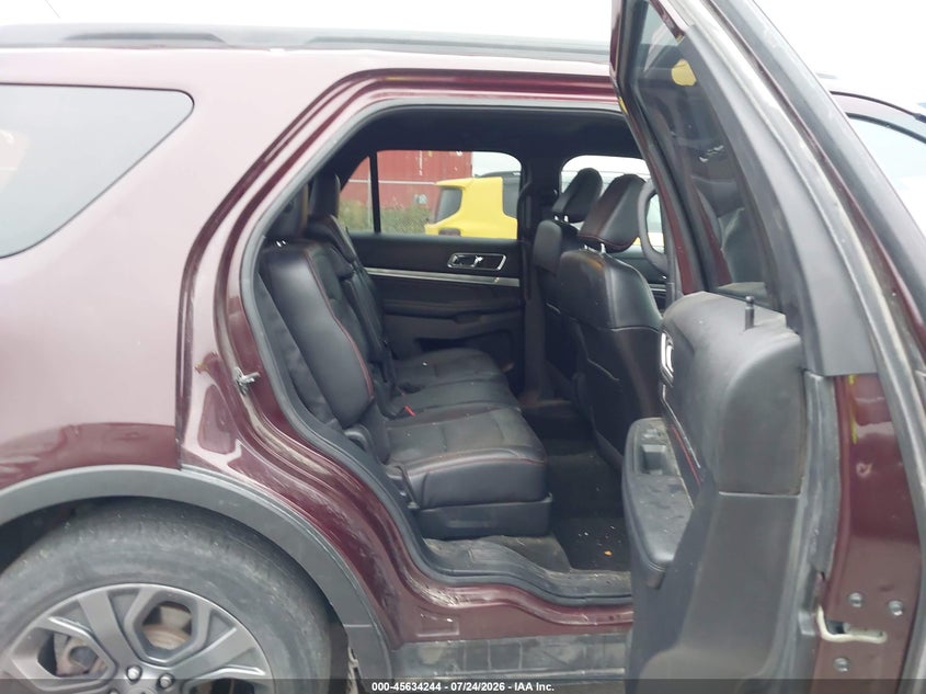 2018 FORD EXPLORER auction photo 8