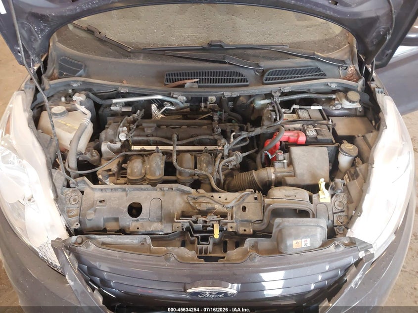 2013 Ford Fiesta S VIN: 3FADP4AJ8DM172037 Lot: 45634254