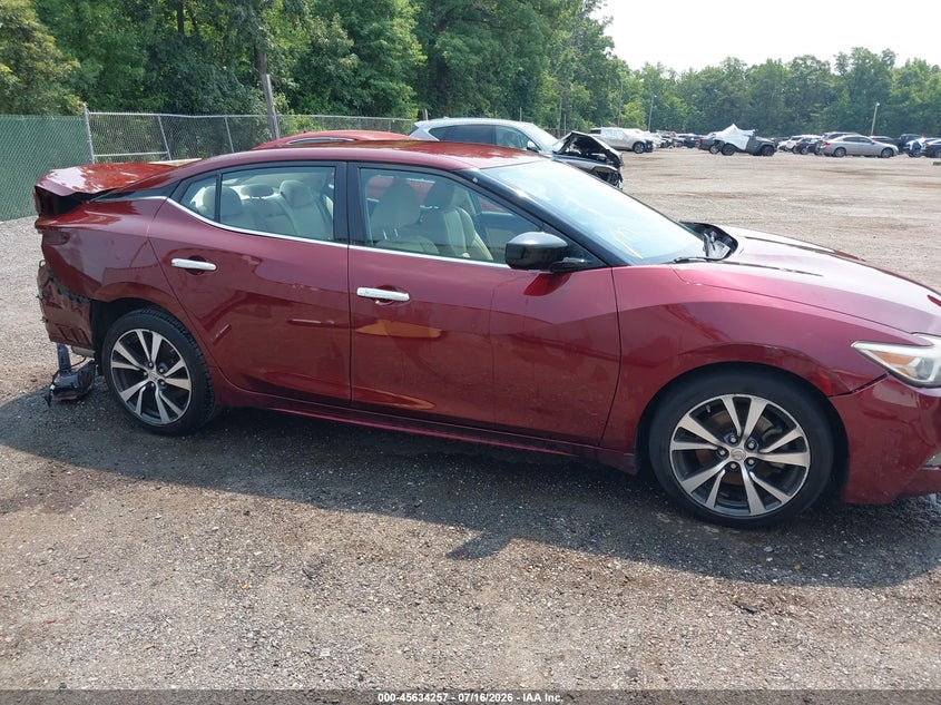 2016 Nissan Maxima 3.5 S VIN: 1N4AA6AP9GC397464 Lot: 45634257