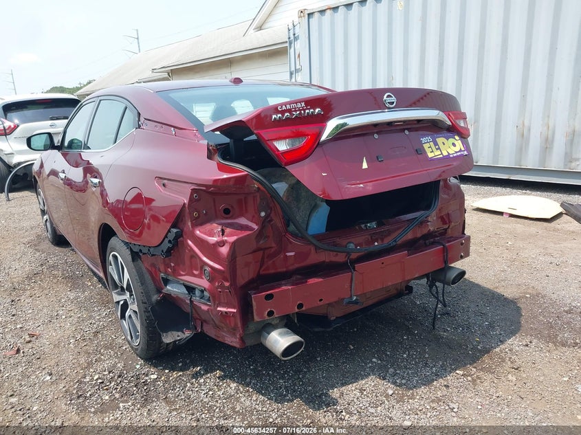 2016 Nissan Maxima 3.5 S VIN: 1N4AA6AP9GC397464 Lot: 45634257