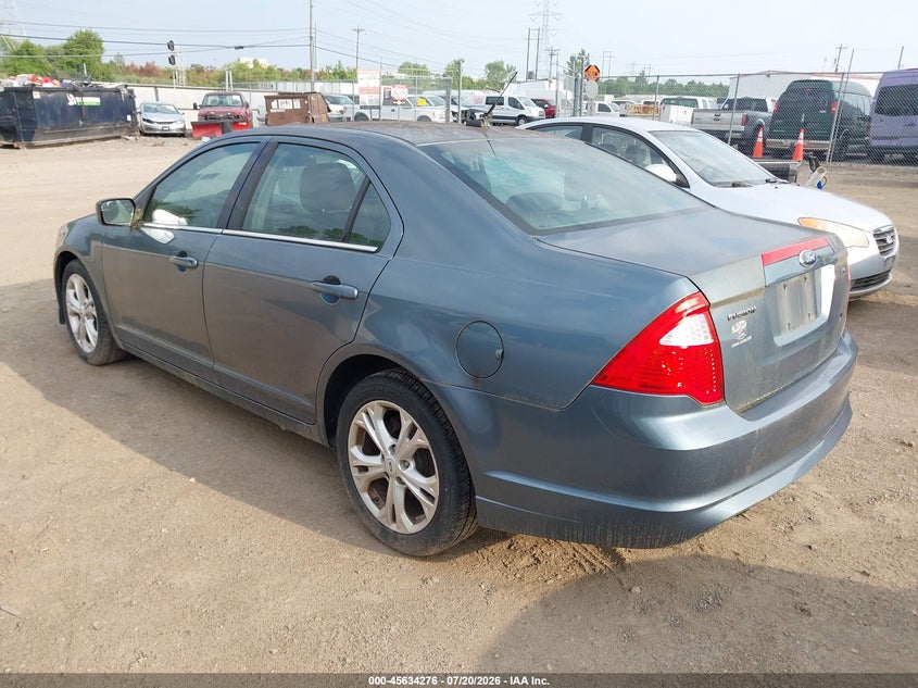 Vin: 3fahp0haxcr309710, lot: 46132777, ford fusion se 20123