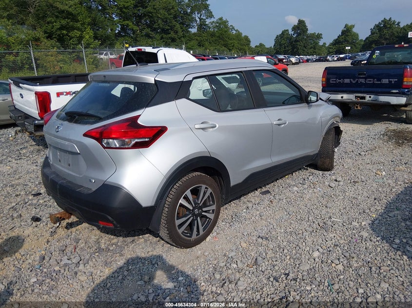 2018 Nissan Kicks Sv VIN: 3N1CP5CU4JL536378 Lot: 45634304