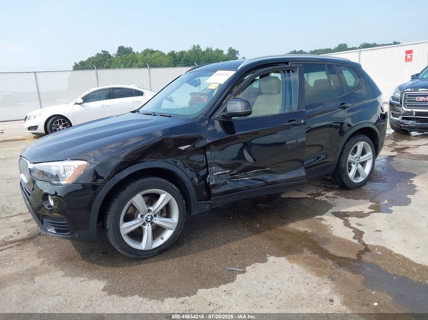 Vin: 5uxwz7c33h0x40344, lot: 46132817, bmw x3 sdrive28i 20172