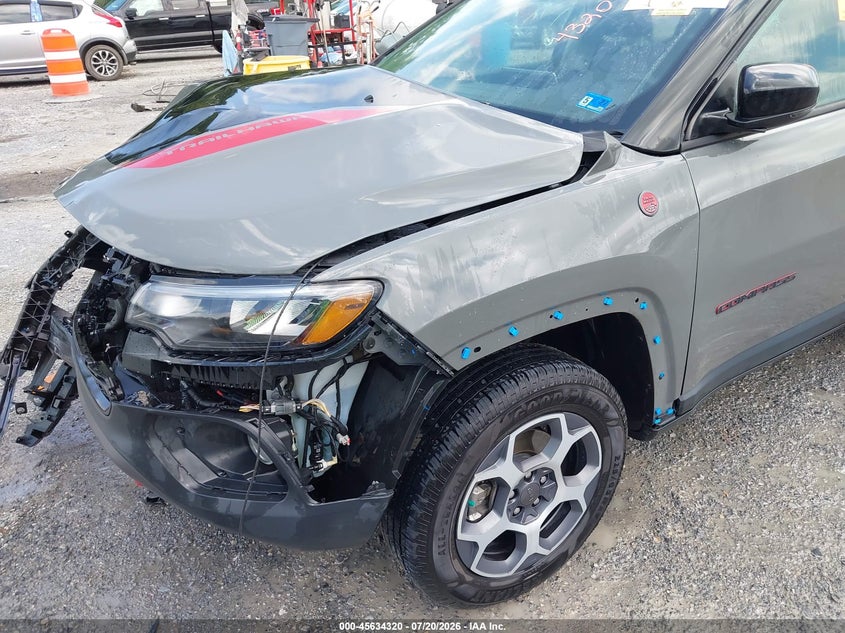 2022 Jeep Compass Trailhawk 4X4 VIN: 3C4NJDDB9NT235805 Lot: 45634320