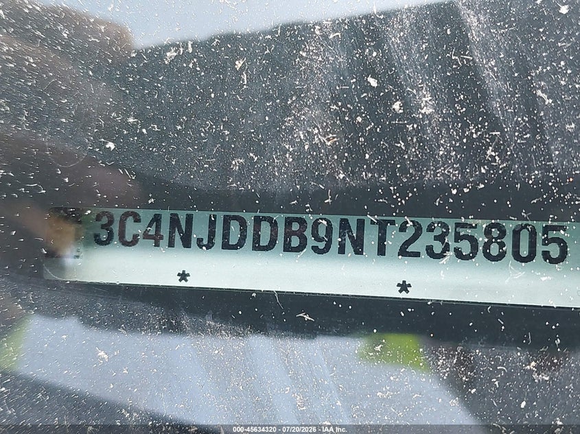 2022 Jeep Compass Trailhawk 4X4 VIN: 3C4NJDDB9NT235805 Lot: 45634320
