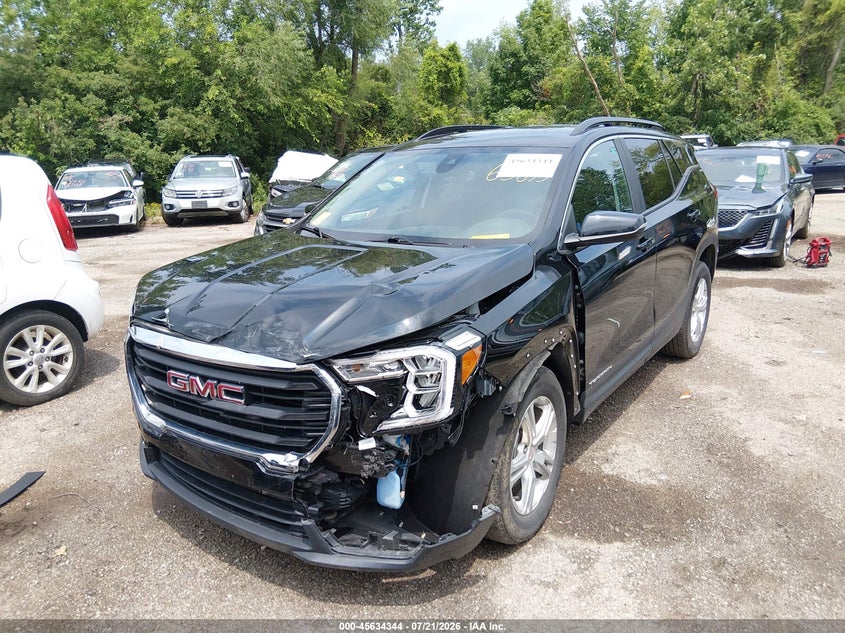 2022 GMC Terrain Fwd Sle VIN: 3GKALMEV4NL284531 Lot: 45634344