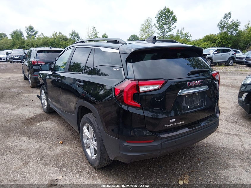 2022 GMC Terrain Fwd Sle VIN: 3GKALMEV4NL284531 Lot: 45634344
