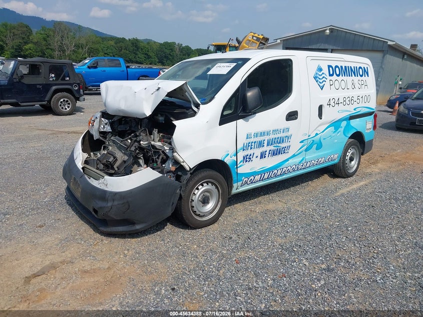 Vin: 3n6cm0kn7gk694597, lot: 46132889, nissan nv200 s 20162