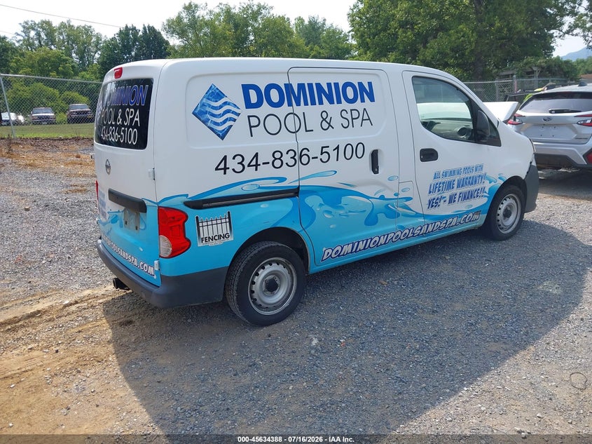 Vin: 3n6cm0kn7gk694597, lot: 46132889, nissan nv200 s 20164