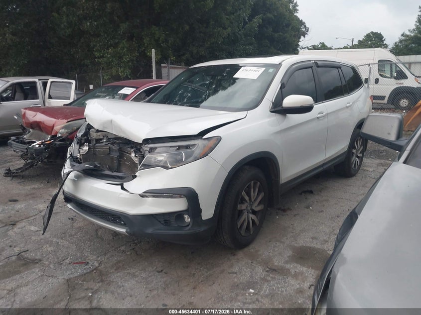 Vin: 5fnyf5h55lb017896, lot: 46132902, honda pilot 2wd ex-l 20202