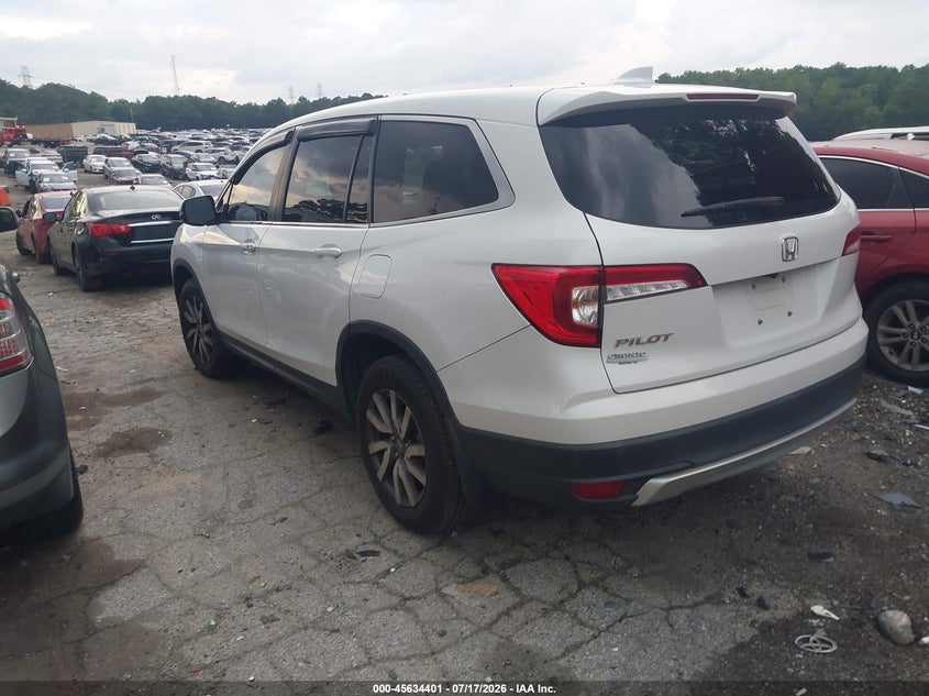 Vin: 5fnyf5h55lb017896, lot: 46132902, honda pilot 2wd ex-l 20203