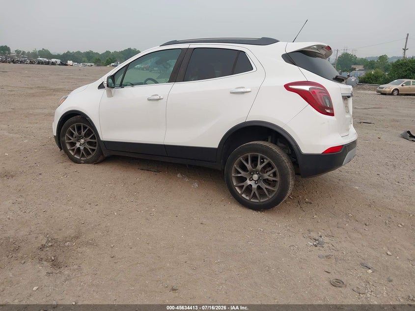 Vin: kl4cj1sm4kb716157, lot: 46132914, buick encore fwd sport touring 20193