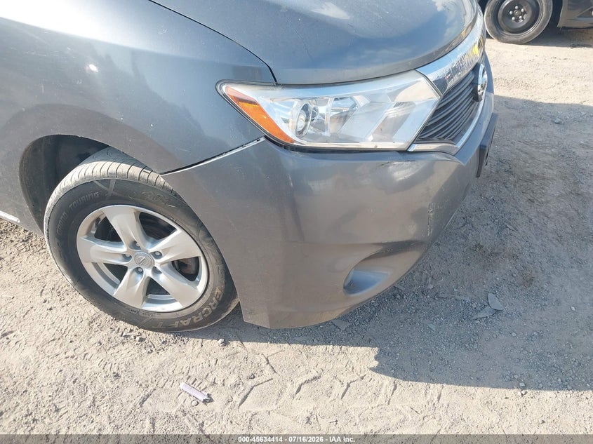 2016 Nissan Quest Platinum/S/Sl/Sv VIN: JN8AE2KP6G9156999 Lot: 45634414