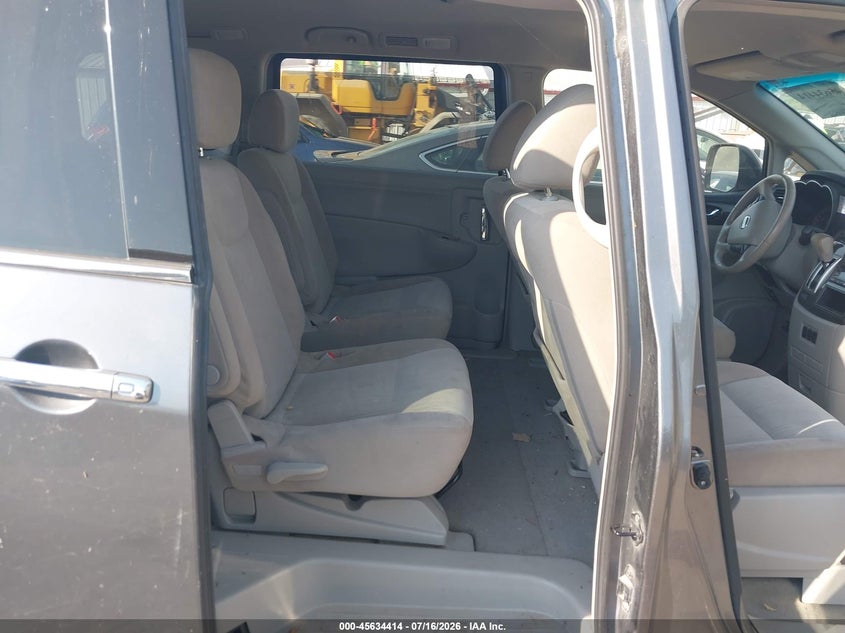 2016 Nissan Quest Platinum/S/Sl/Sv VIN: JN8AE2KP6G9156999 Lot: 45634414