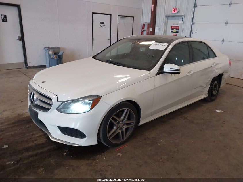 2014 MERCEDES-BENZ E 350 auction photo 2