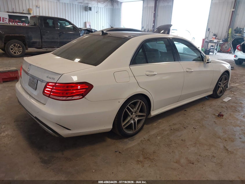 2014 MERCEDES-BENZ E 350 auction photo 4