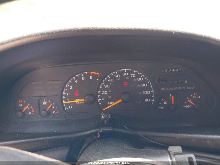 1995 Chevrolet Camaro VIN: 2G1FP32S2S2119930 Lot: 45634435
