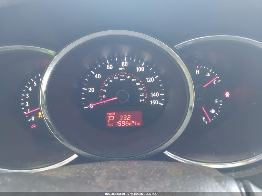 2011 Kia Sorento Lx VIN: 5XYKTCA19BG187499 Lot: 45634439
