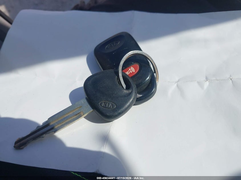 2007 Kia Spectra Ex VIN: KNAFE121275377494 Lot: 45634441