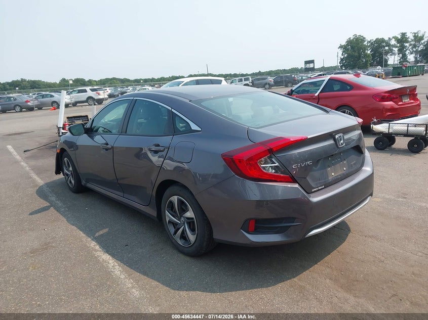 2021 HONDA CIVIC SEDAN 2.0L I-4 DOHC, VVT, 158HP