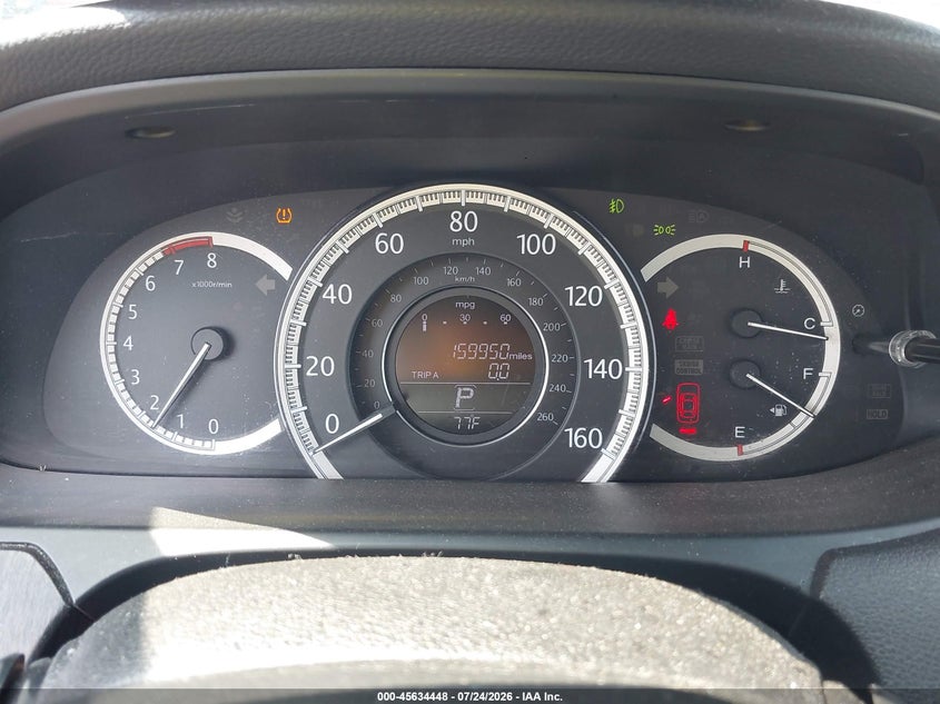 2014 HONDA ACCORD auction photo 7