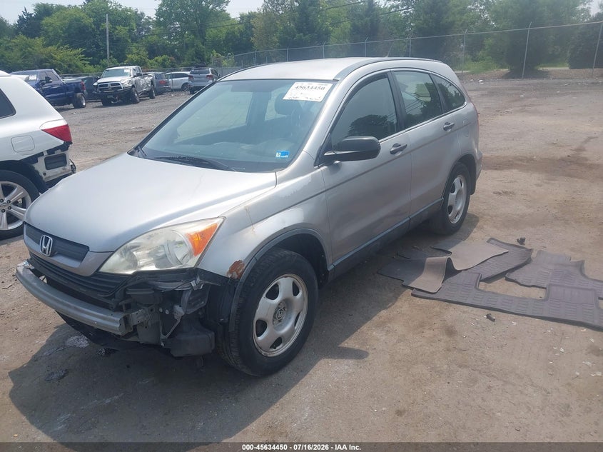 2007 Honda CR-V, Удар спереду, IAAI, VIN JHLRE48347C031553 — фото 2