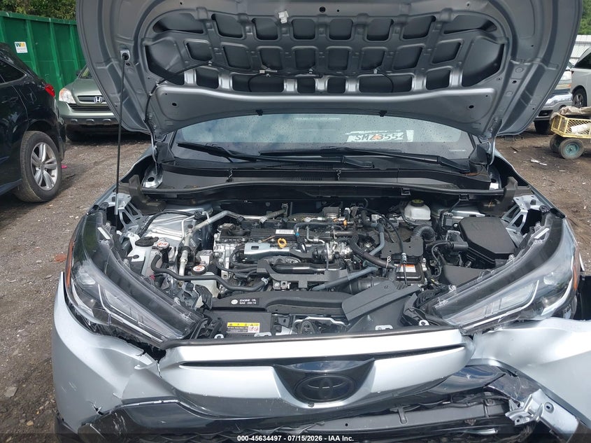 2025 Toyota Corolla Cross Hybrid Se VIN: 7MUFBABG1SV073940 Lot: 45634497