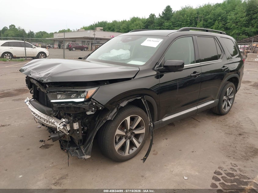 2025 Honda Pilot, Front End, IAAI, VIN 5FNYG1H85SB040352 — photo 2