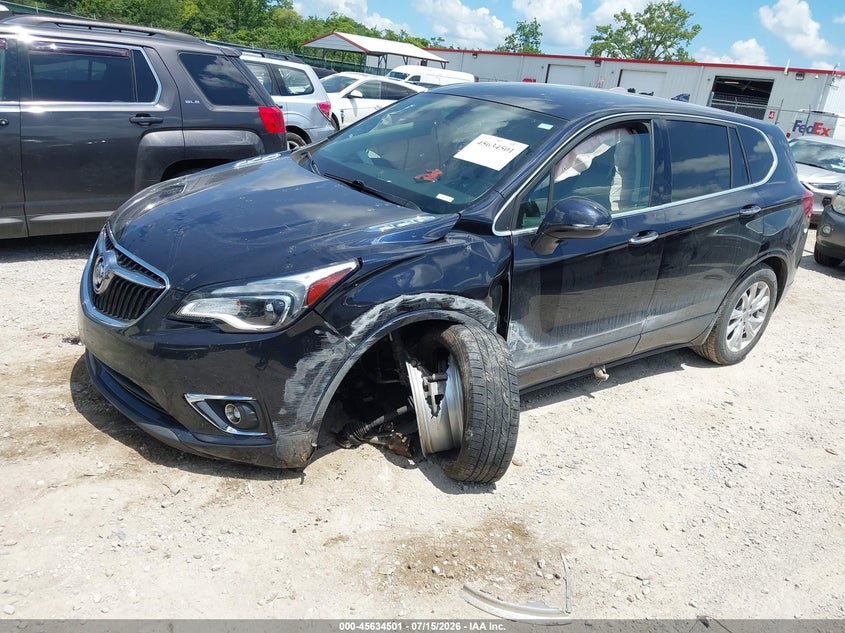 Vin: lrbfxbsa6ld093352, lot: 46133002, buick envision fwd preferred 20202