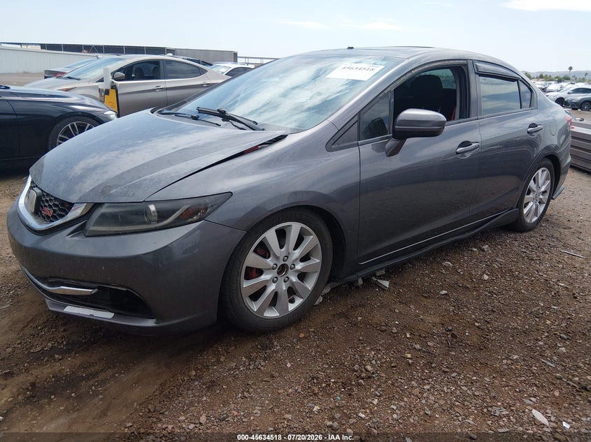 2015 HONDA CIVIC auction photo 2