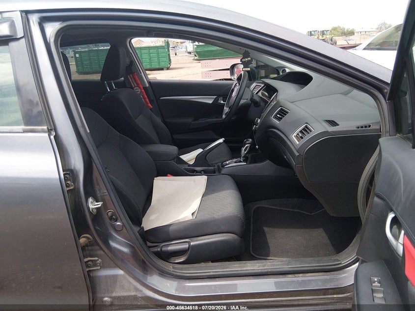 2015 HONDA CIVIC auction photo 5