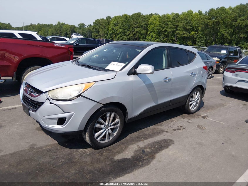 2013 HYUNDAI TUCSON SPORT UTILITY VEHICLE 2.4L I-4 DOHC, VVT, 170HP