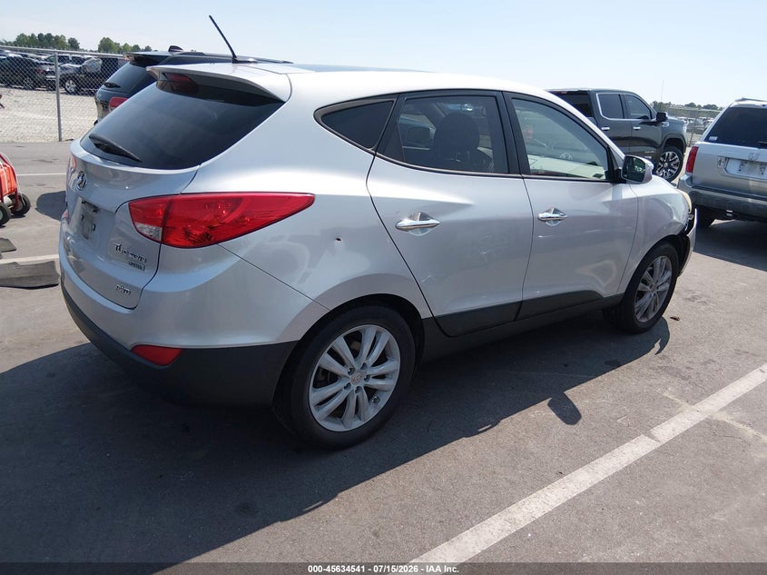 2013 HYUNDAI TUCSON SPORT UTILITY VEHICLE 2.4L I-4 DOHC, VVT, 170HP