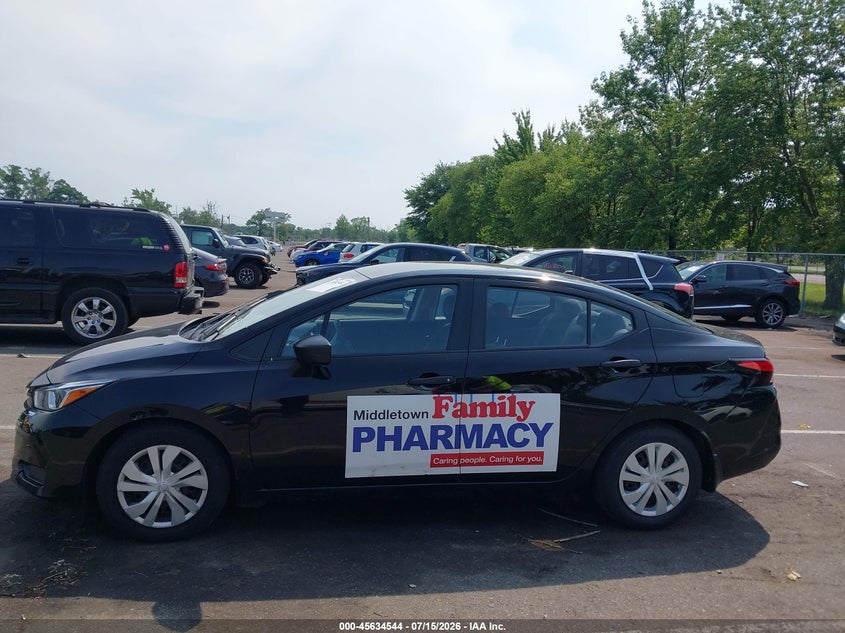 2023 Nissan Versa 1.6 S Xtronic Cvt VIN: 3N1CN8DV8PL832236 Lot: 45634544