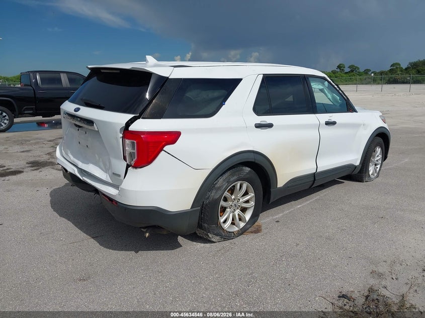 2020 FORD EXPLORER auction photo 4
