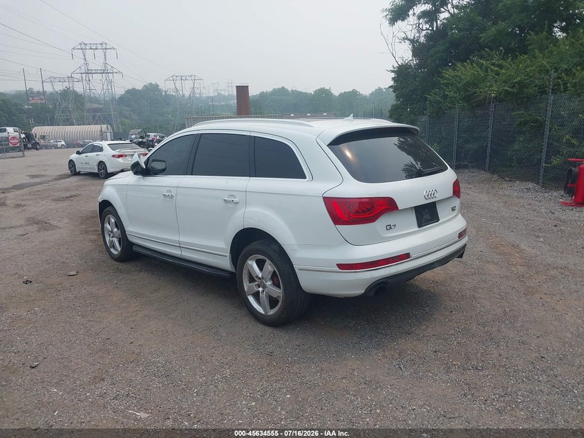 2014 Audi Q7 3.0T Premium VIN: WA1LGAFE9ED017858 Lot: 45634555