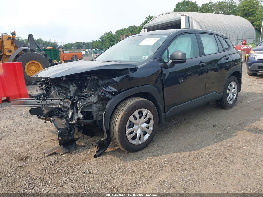 2026 Toyota Corolla Cross L, Front End, IAAI, VIN 7MUAAABG9TV165117 — photo 2