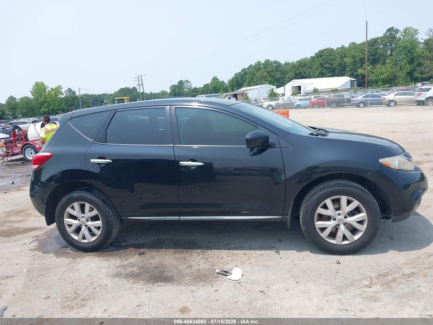 2012 Nissan Murano S VIN: JN8AZ1MU6CW114071 Lot: 45634560