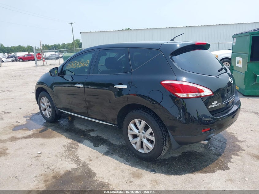 Vin: jn8az1mu6cw114071, lot: 46133061, nissan murano s 20123