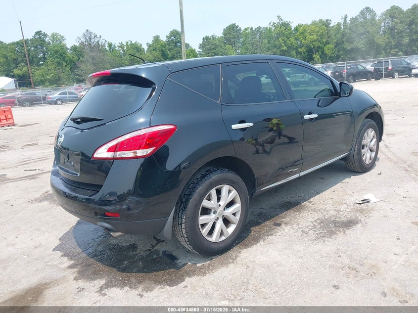 Vin: jn8az1mu6cw114071, lot: 46133061, nissan murano s 20124