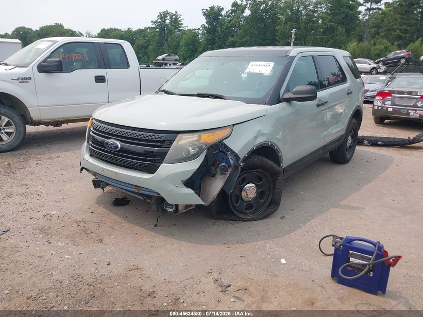 Vin: 1fm5k8ar0dga26683, lot: 46133081, ford utility police interceptor 20132