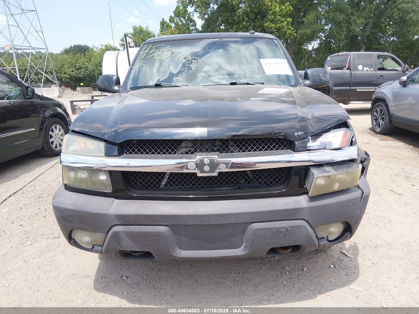 2003 Chevrolet Avalanche 1500 VIN: 3GNEK13T63G249986 Lot: 45634583